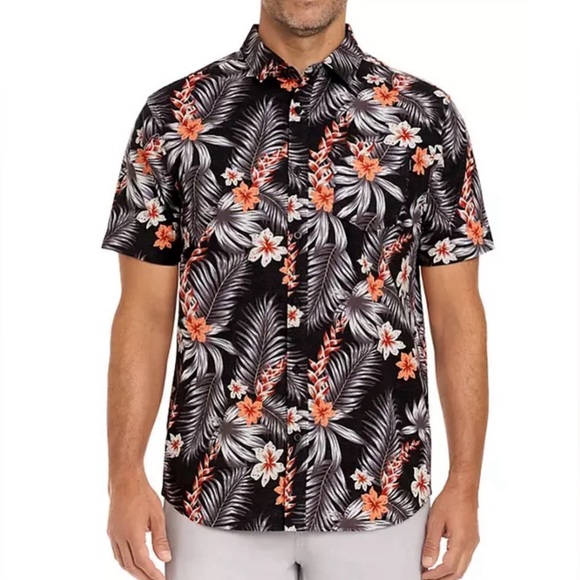 Hurley Other - Hurley Men's Short Sleeve Woven Patio Shirt
